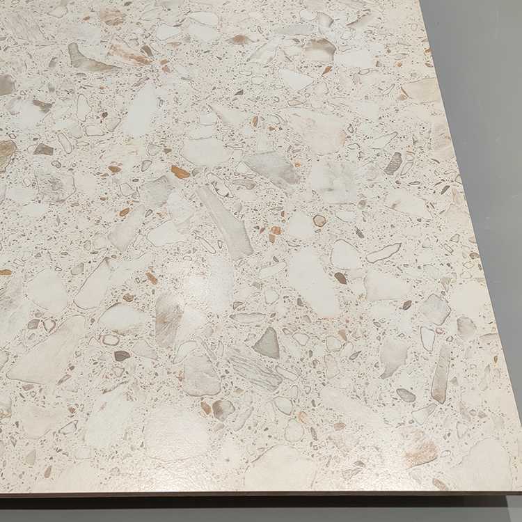 Beige Glazed Granite Floor Tile Rustic